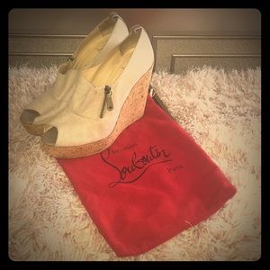 Christian Louboutin 140mm UNE PLUME Wedge